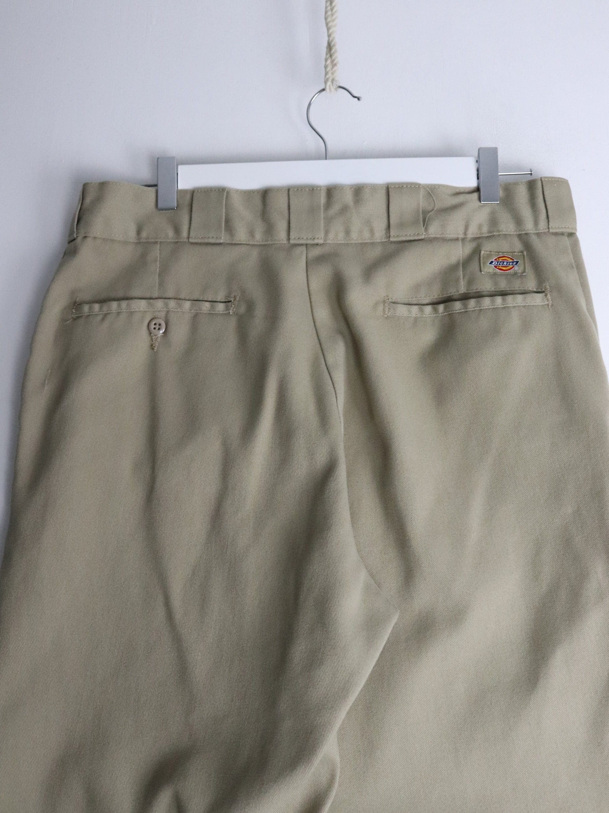Dickies Pants Fits Mens 36 x 28 Beige 874 Chino Flex from propervintagecanada