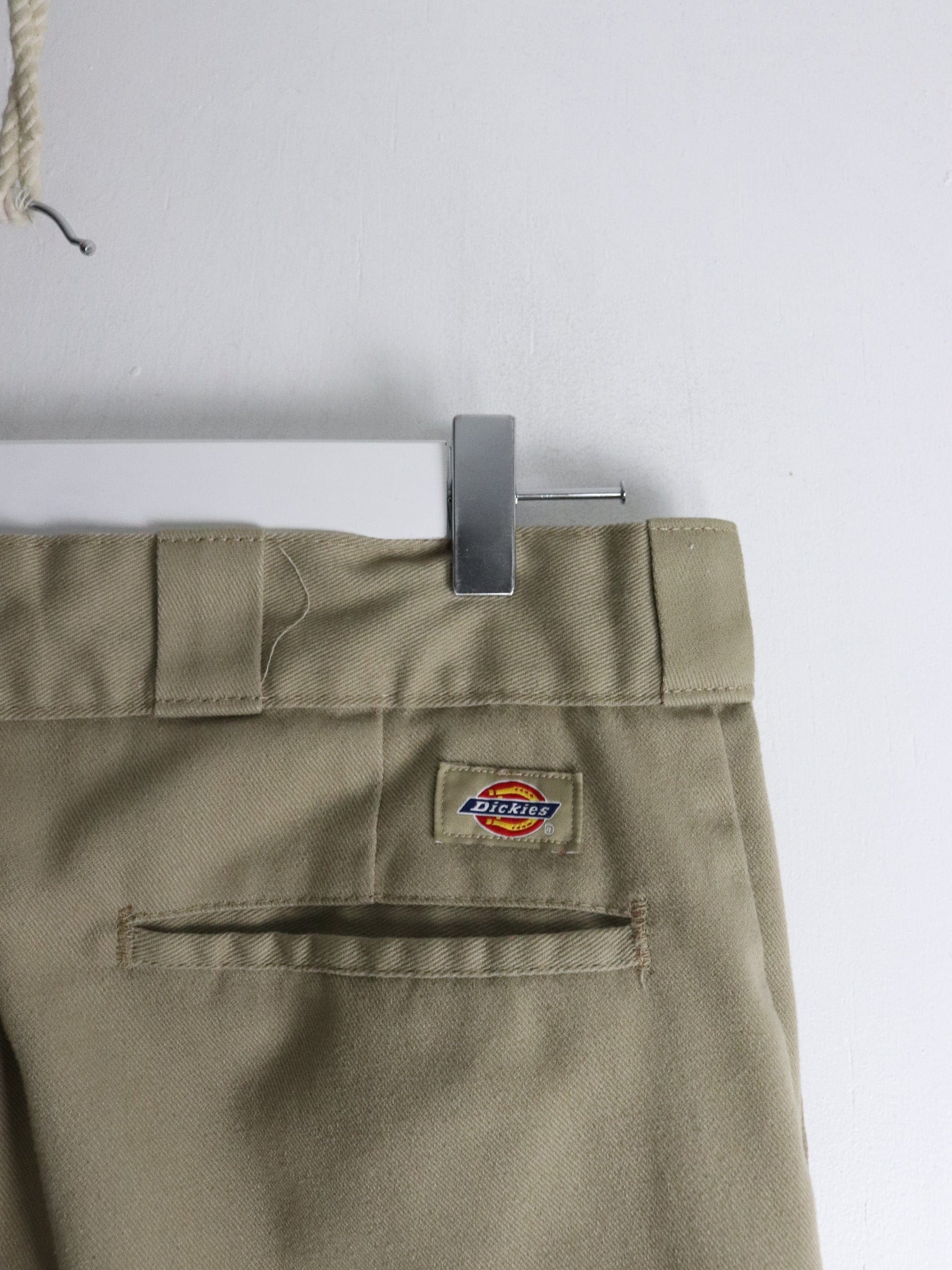 Dickies Pants Fits Mens 36 x 28 Beige 874 Chino Flex from propervintagecanada