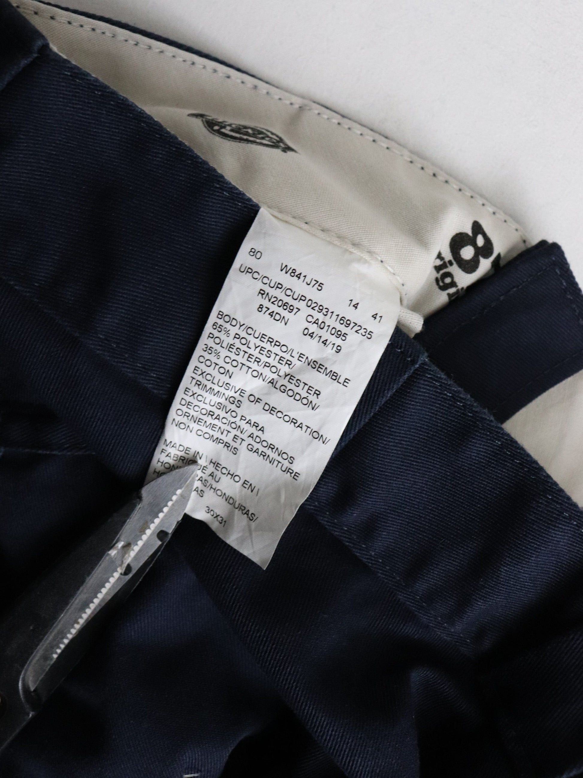 Dickies Pants Mens 30 x 31 Blue 874 Chino from propervintagecanada