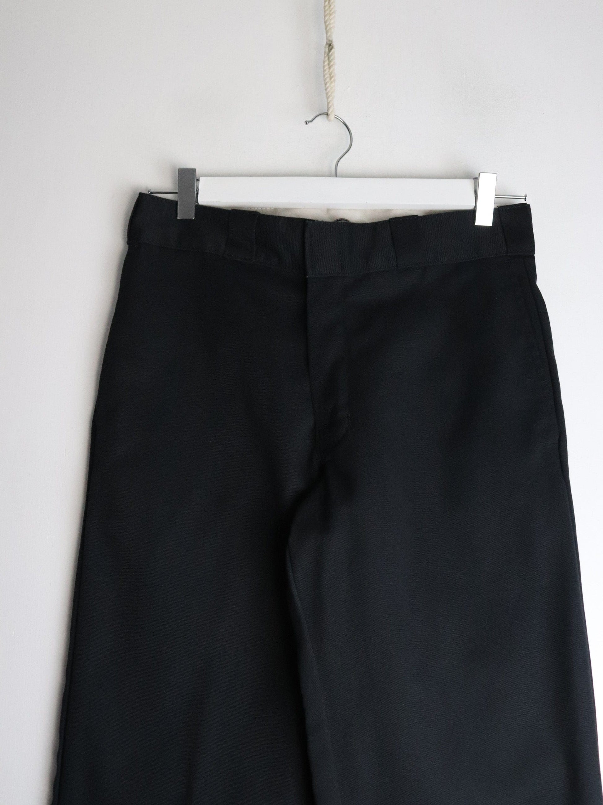 Dickies Pants Mens 30 x 32 Black 874 Chino from propervintagecanada