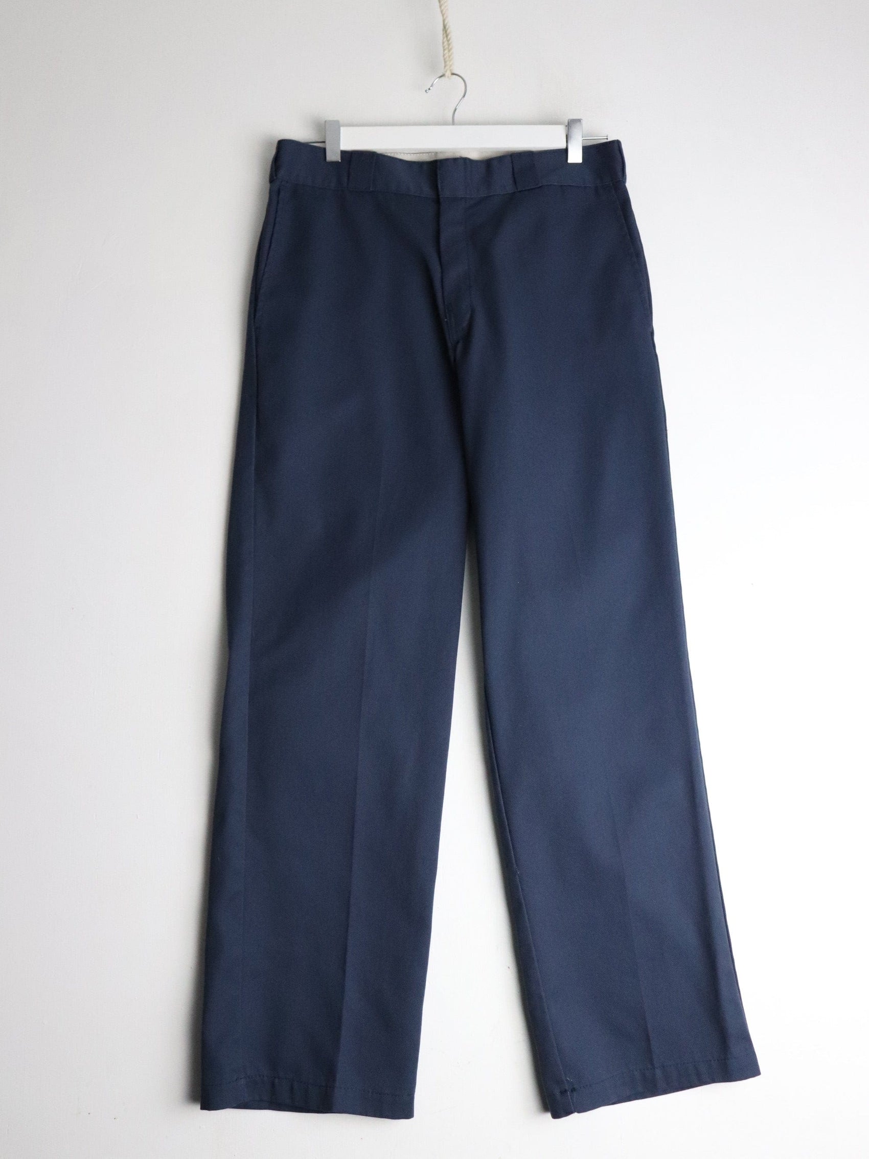 Dickies Pants Mens 33 x 31 Blue 874 Chino