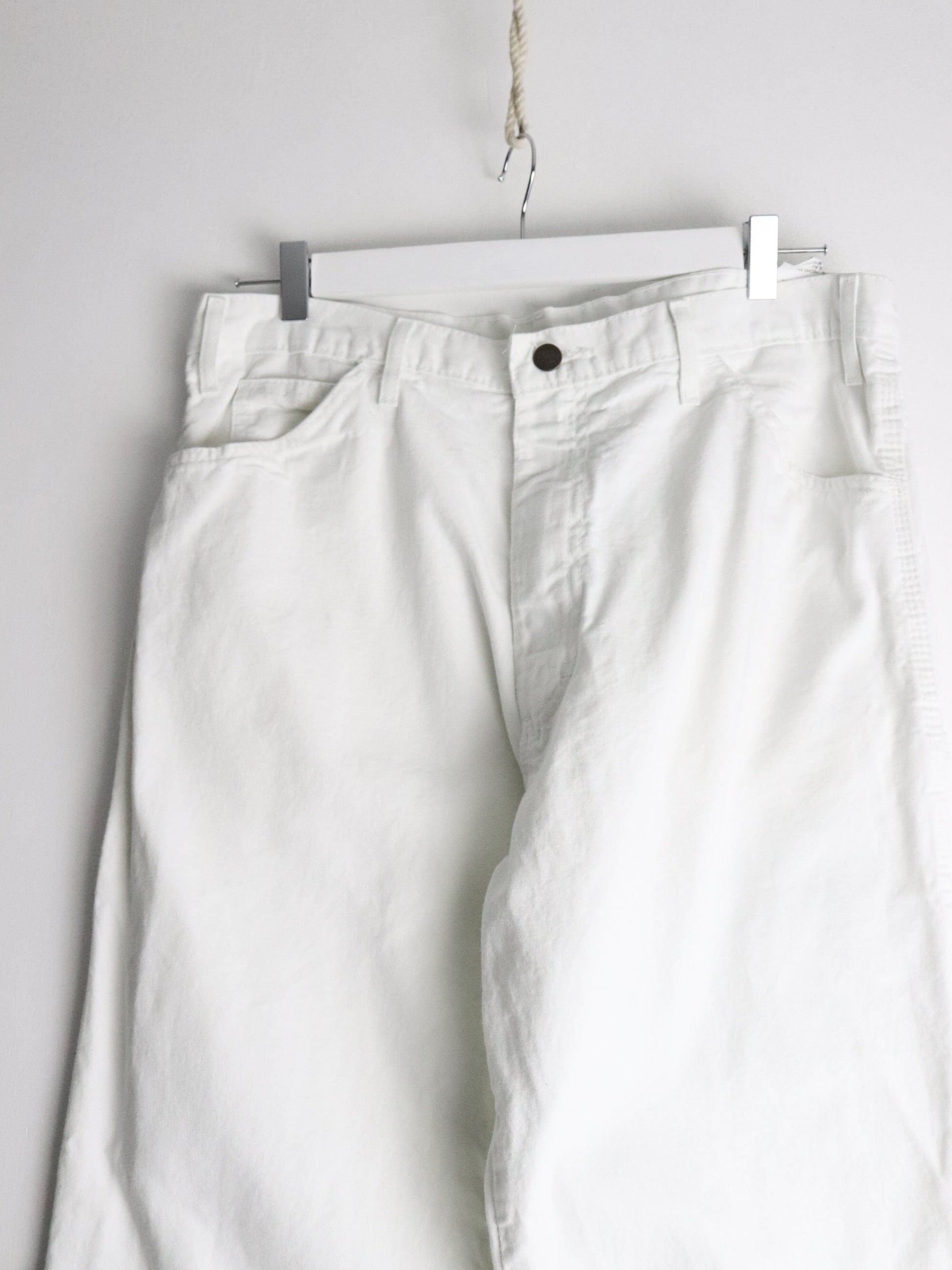 Dickies Pants Mens 36 x 34 White Painter from propervintagecanada