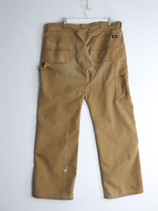 Dickies Pants Mens 38 x 30 Brown Work Wear Flex