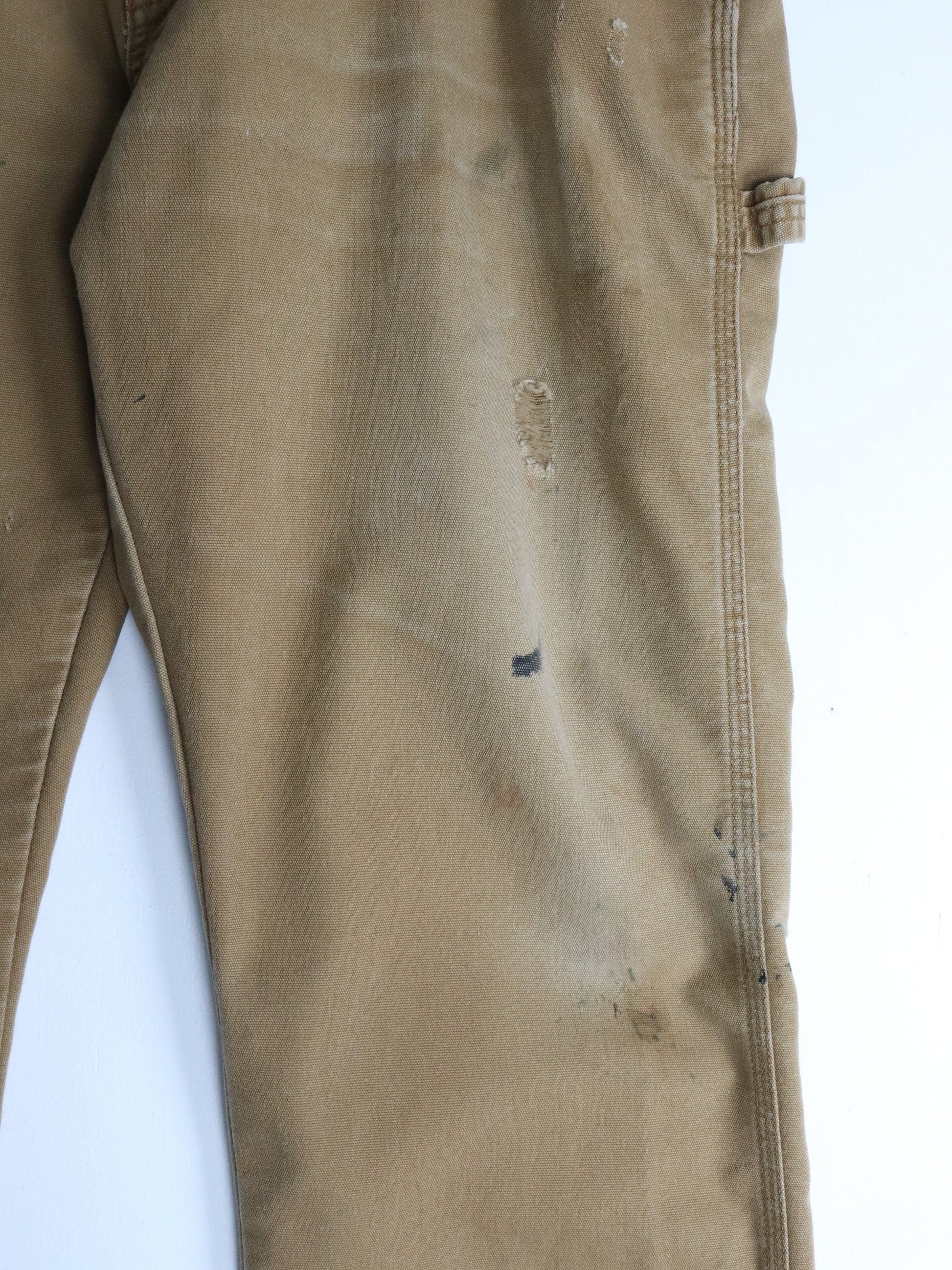 Dickies Pants Mens 38 x 30 Brown Work Wear Flex from propervintagecanada