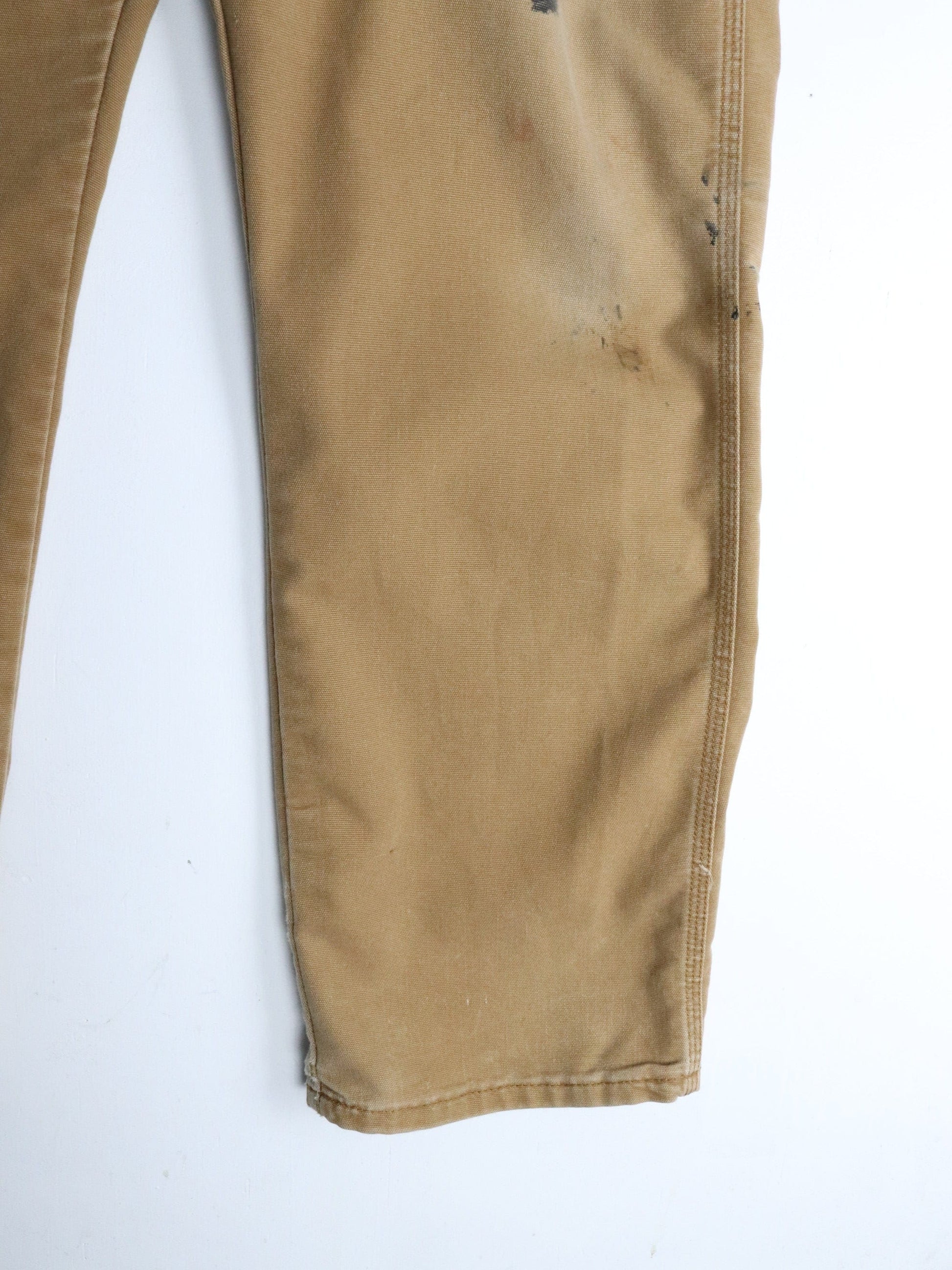 Dickies Pants Mens 38 x 30 Brown Work Wear Flex from propervintagecanada
