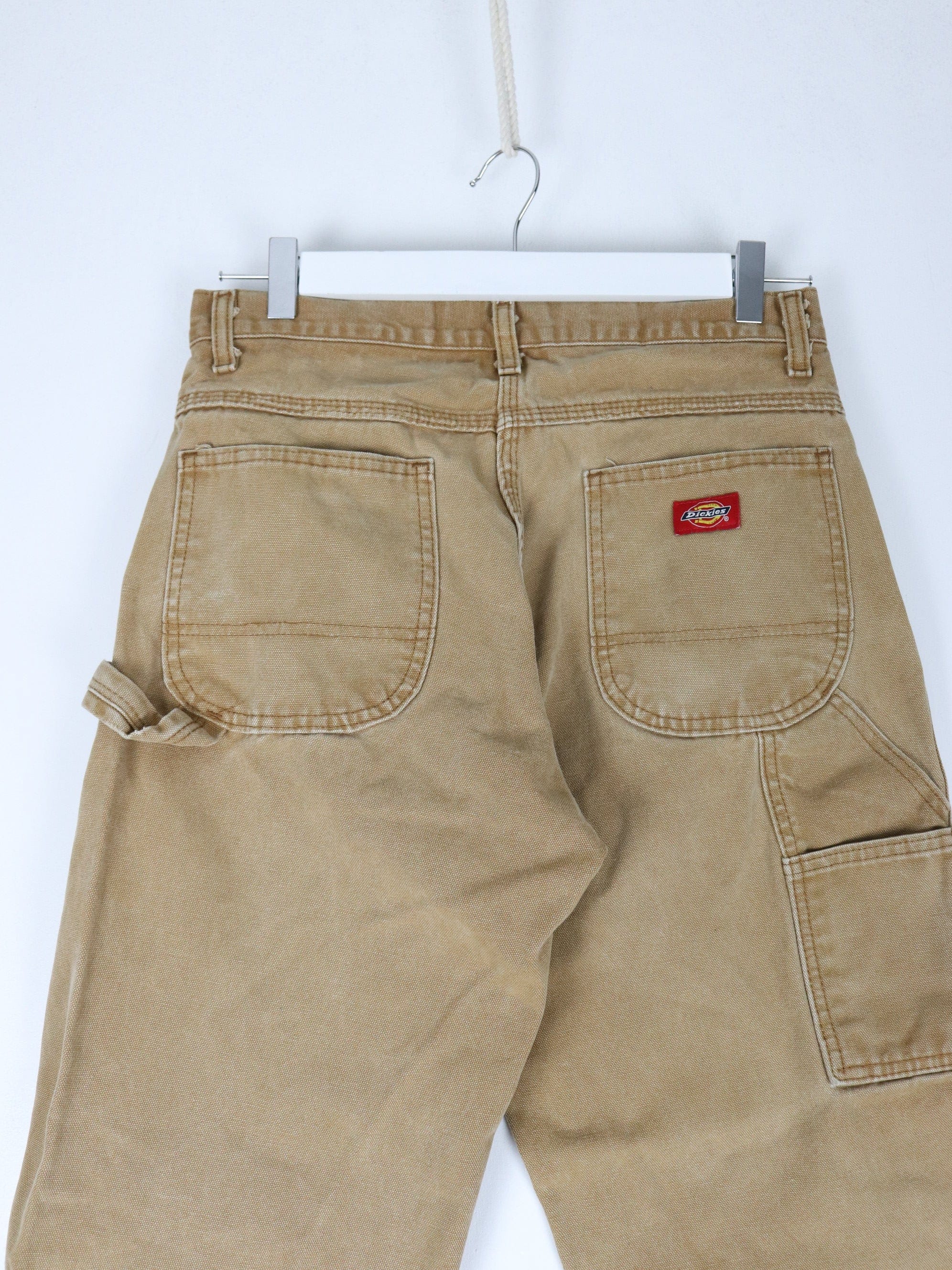 Vintage Dickies Pants Mens 30 x 30 Brown Work Wear Carpenters