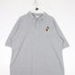 Disney Button Up Shirts Disney Polo Shirt Mens XL Grey Mickey Mouse