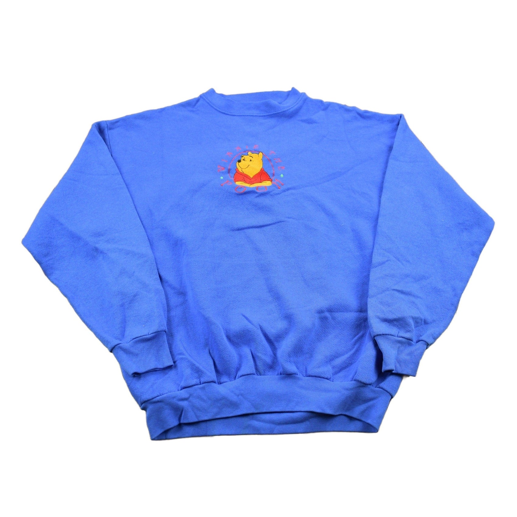 Disney Clothing > Gender Neutral Adult Clothing > Hoodies & Sweatshirts > Sweatshirts Vintage 1990s Winnie The Pooh Disney Crewneck Men's Small