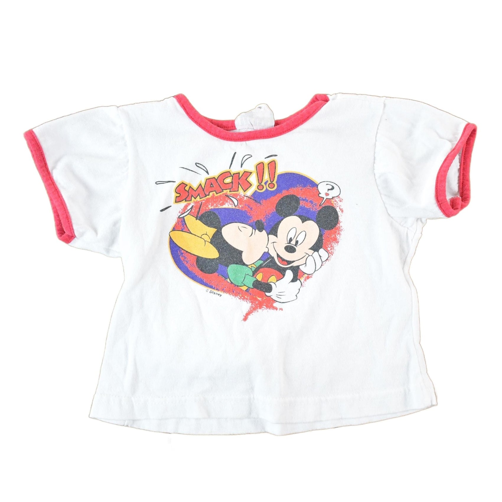 Disney Clothing > Gender Neutral Adult Clothing > Tops & Tees > T Shirts Vintage 1980s Disney Mickey's Stuff for Kids Mickey Mouse T-Shirt 6 Months