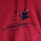 Disney Sweater Mens XL Red Fleece Hoodie from propervintagecanada