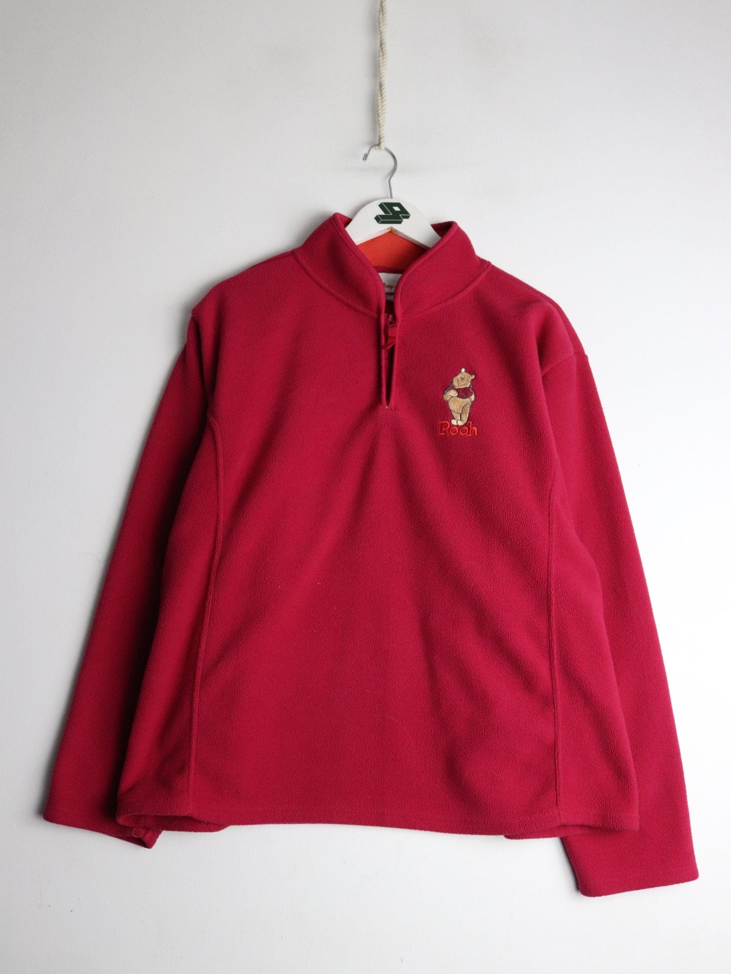 Disney Sweater Womens 2XL Pink Fleece Pooh from propervintagecanada