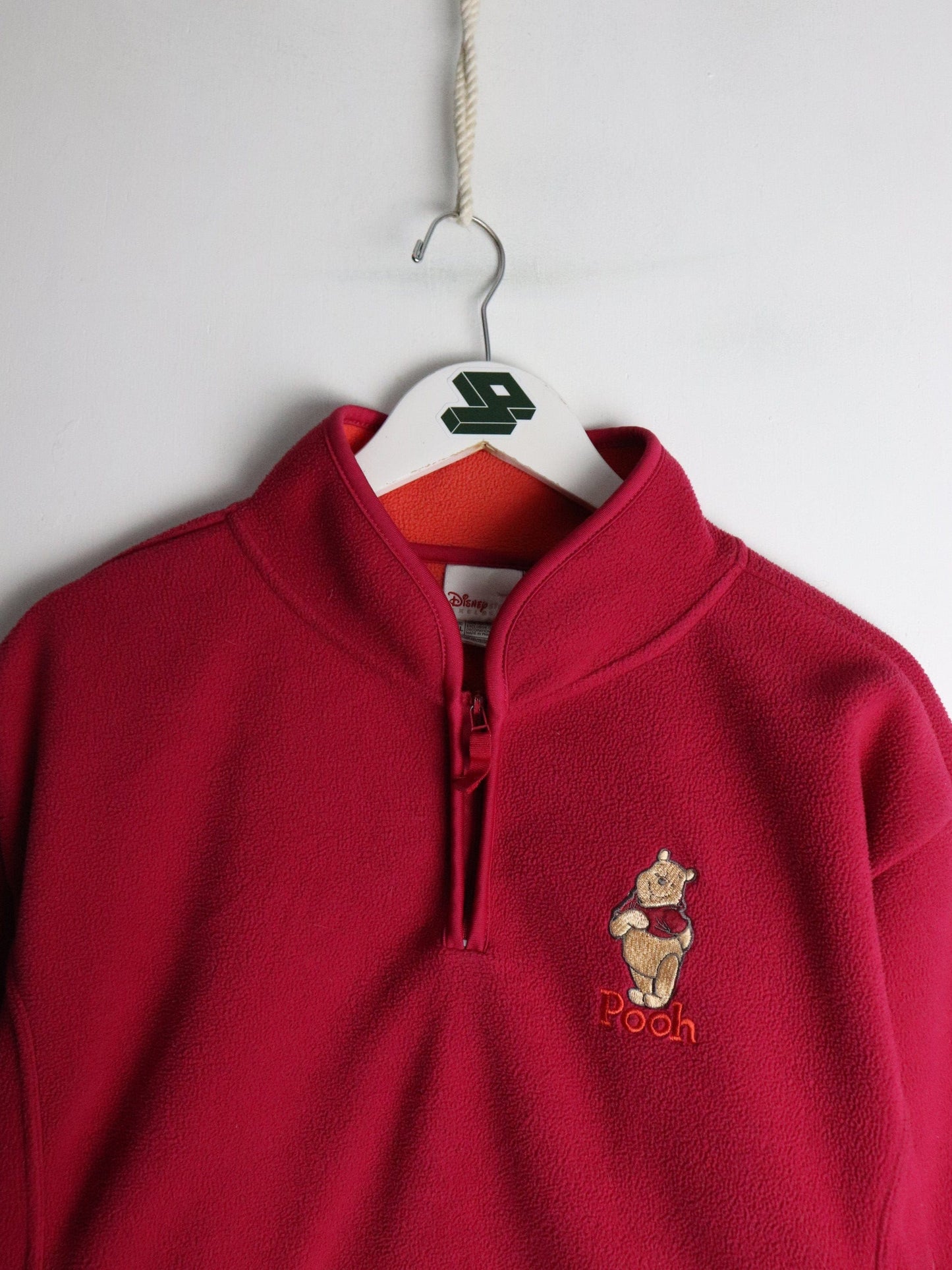Disney Sweater Womens 2XL Pink Fleece Pooh from propervintagecanada