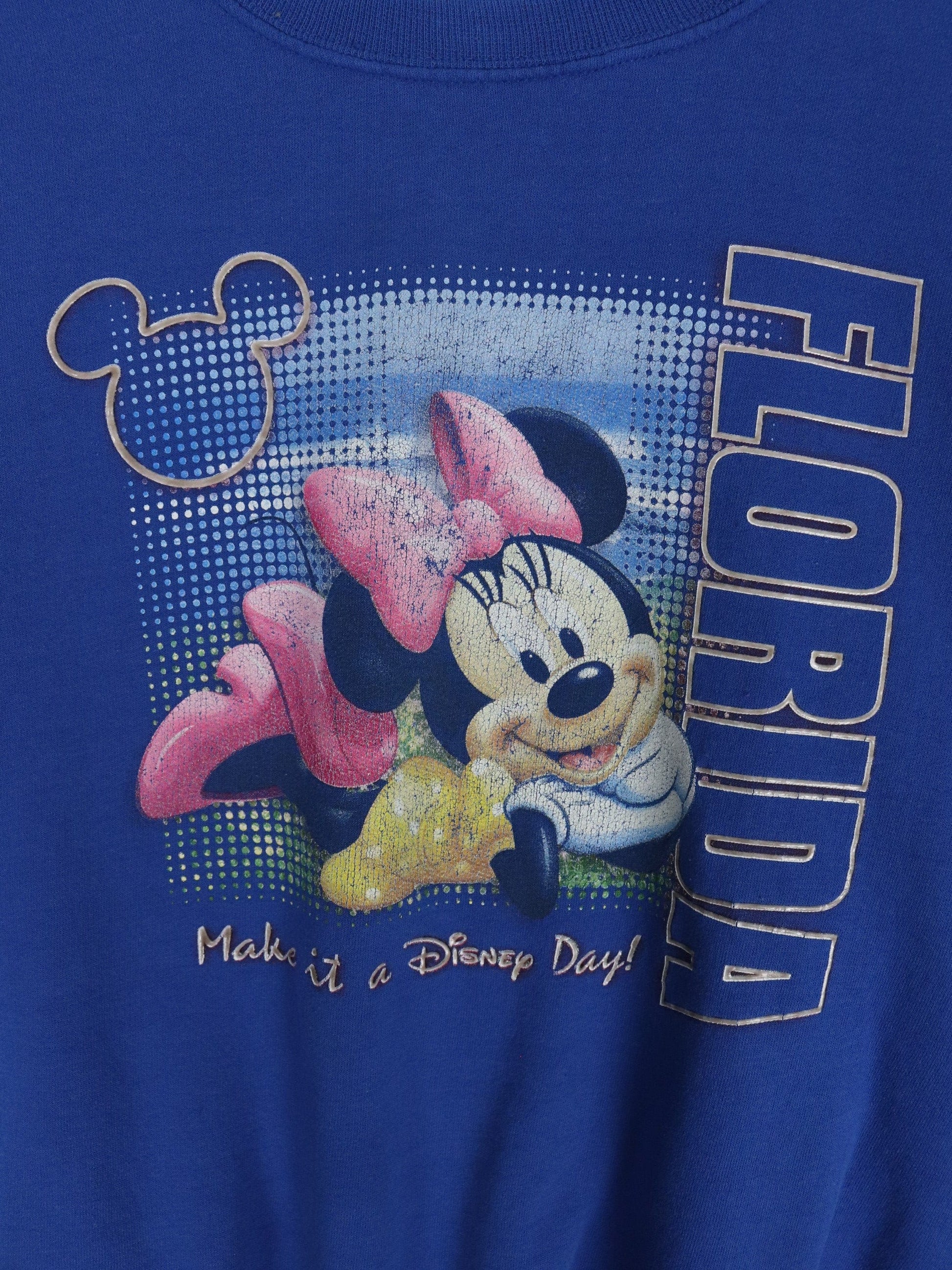 Disney Sweatshirts & Hoodies Disney Sweatshirt Mens XL Blue Minnie Mouse Sweater