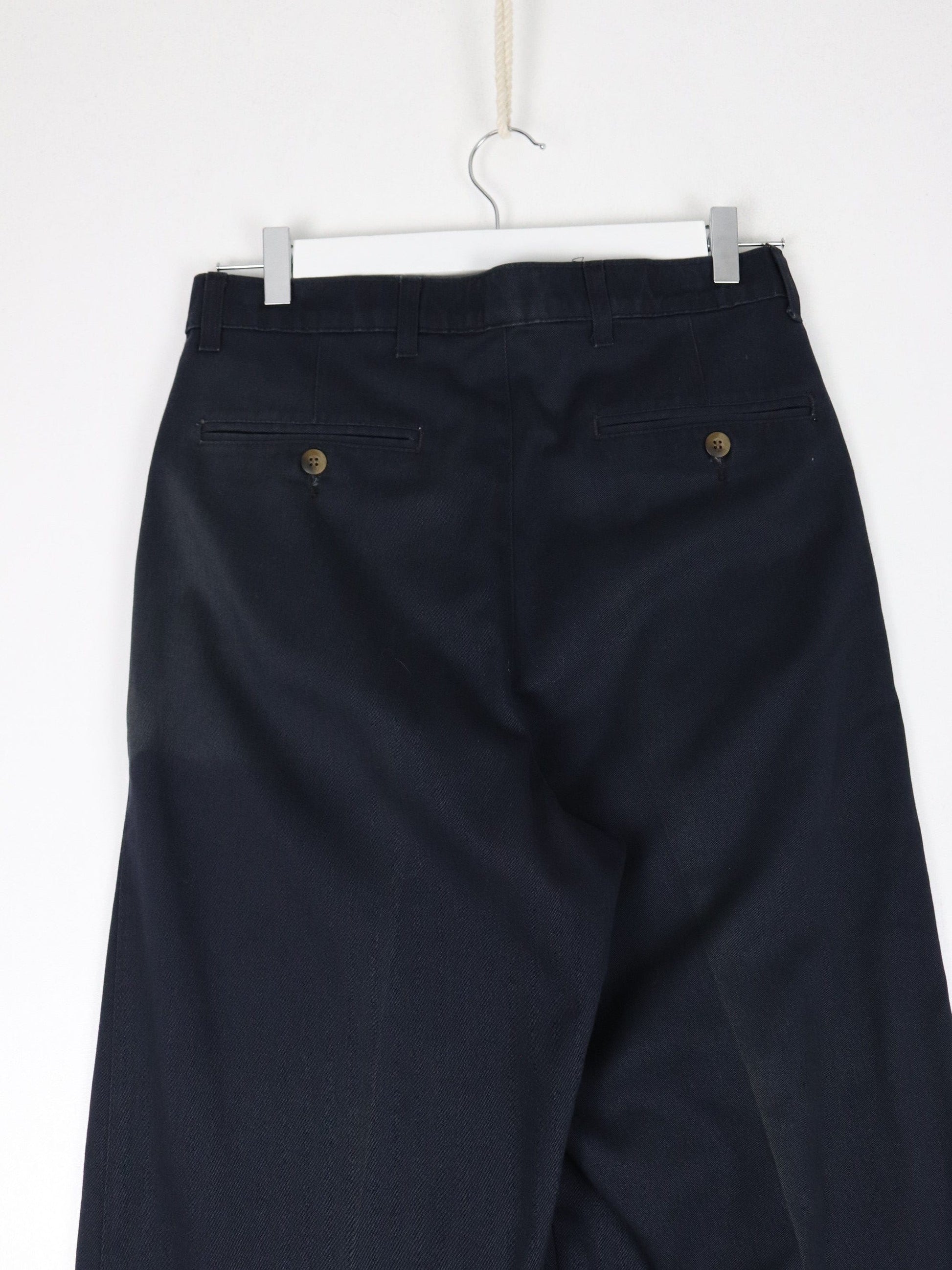 Dockers Pants Vintage Dockers Pants Fits Mens 29 x 31 Blue Chino Pleated