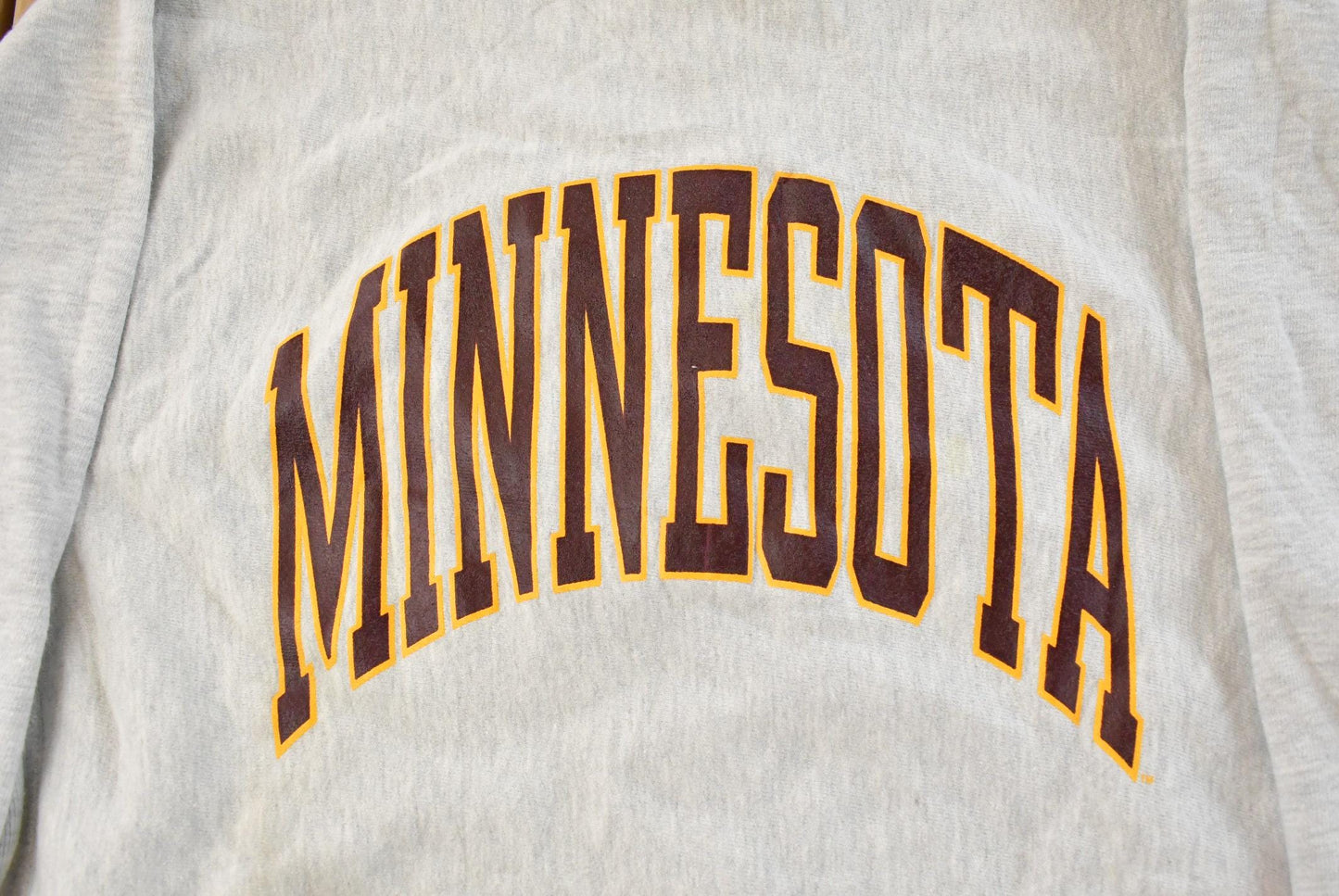 Vintage 1990s University of Minnesota Champion Reverse Weave Crewneck Sweatshirt Men's XL