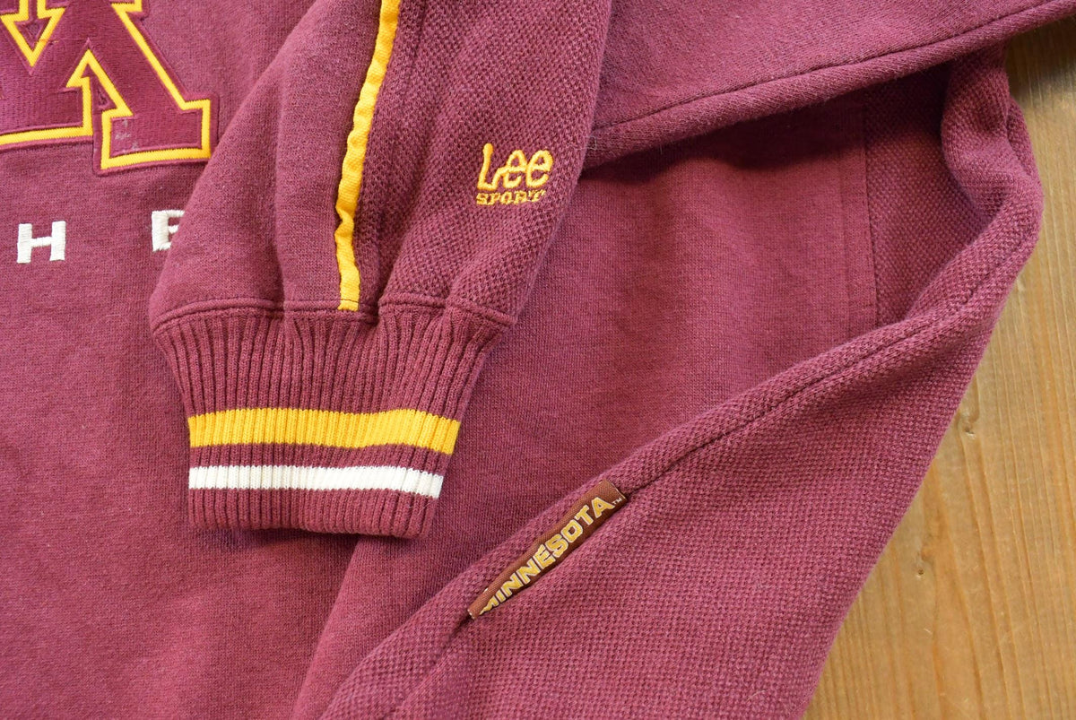Vintage 1990s Lee Sport University of Minnesota Golden Gophers Crewneck Sweatshirt Men's XL