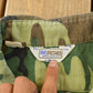 Vintage 1980s Five Brother Woodland Camo Military Button Up Shirt Men's M
