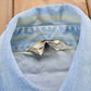 Vintage 1990s Saddlehorn Jean Button Up Shirt Men's Medium