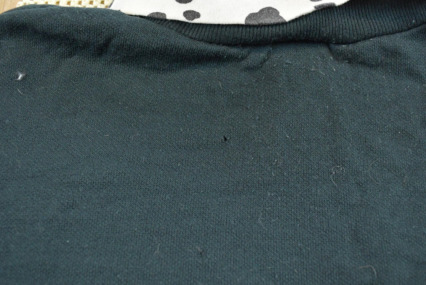 Vintage 1990s Dalmatians Valentines Hearts Turtleneck Sweatshirt Women's S