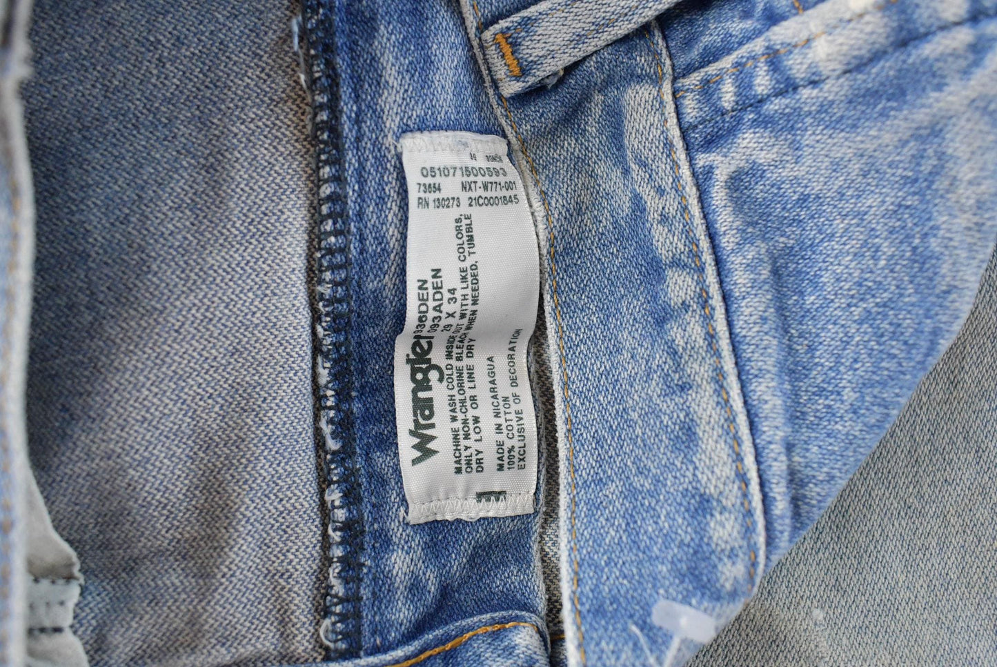 Vintage 2000s Wrangler Denim Jeans Men's 28 x 32