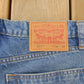 Vintage 2000s Levi's 511 Slim Fit Double Knee Jeans Men's 31 x 29