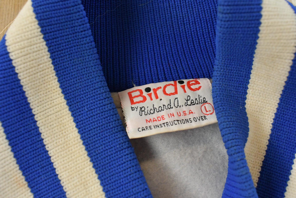 Vintage 1980s Birdie Wrestling Champions Satin Bomber Jacket Men's L