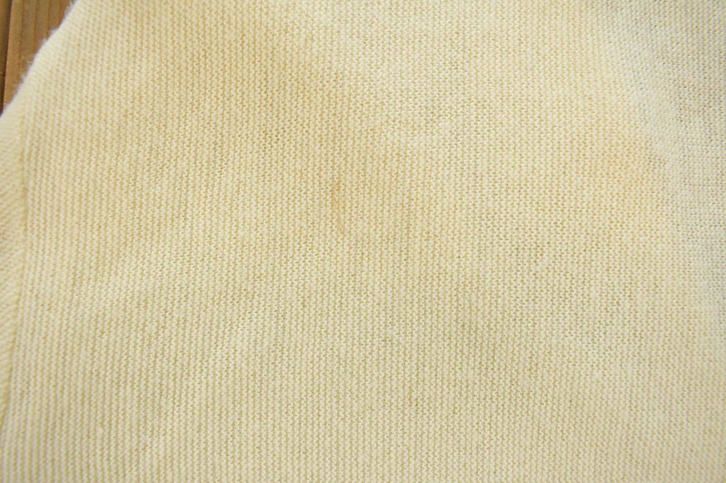 Vintage 1980s Hochschild Kohn Cream White Knitted Cardigan Sweater Men's M