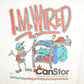 Vintage 1990s CanStor "I.M. Wired" Storage Products Graphic T-Shirt Men's Medium