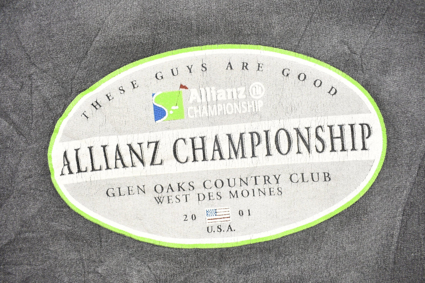 Vintage 2001 Allianz Championship Crewneck Sweatshirt Men's Large