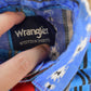 Vintage 1990s Wrangler Western Aztec Striped Pearl Snap Button Up Shirt Men's XS