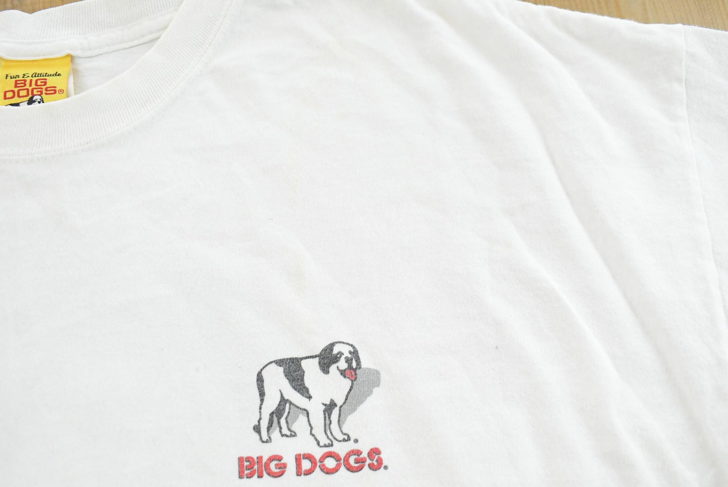 Vintage 1999 Big Dogs Talk to the Paw Funny Graphic T Shirt Mens 2XL