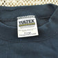Vintage 1990s Blank Black Tultex Crewneck Sweatshirt Men's XL