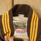 Vintage Y2K Deadstock San Diego Padres Cooperstown MLB Baseball Snap On Button Satin Jacket Mens 52