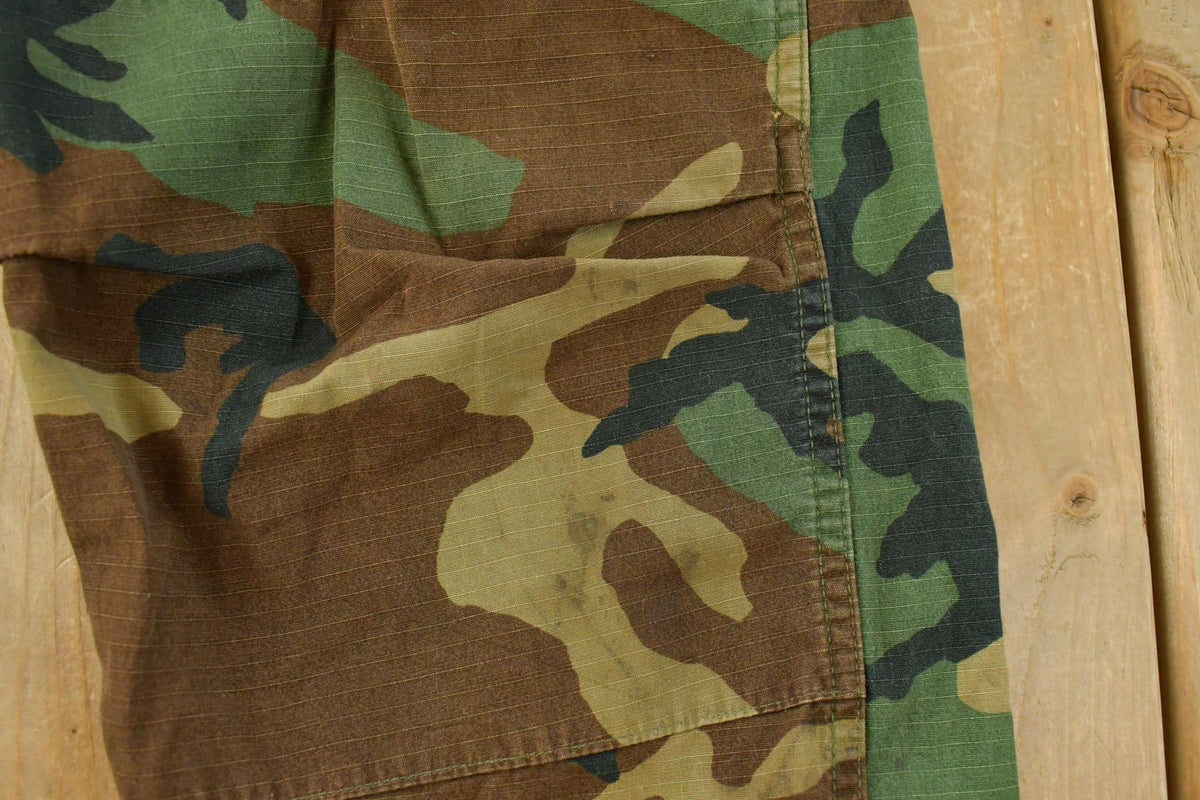 Vintage 2000s Cabela's Army Military Woodland Camo Cargo Pants Men's M