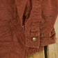 Vintage 1990s Carhartt Heavyweight Lined Workwear Button Up Shirt Men's L Tall