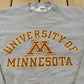 Vintage 1990s Jerzees University of Minnesota Collegiate Crewneck Men's S