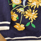 Vintage 1990s Alfred Dunner Floral Knit Cardigan Sweater Women's S