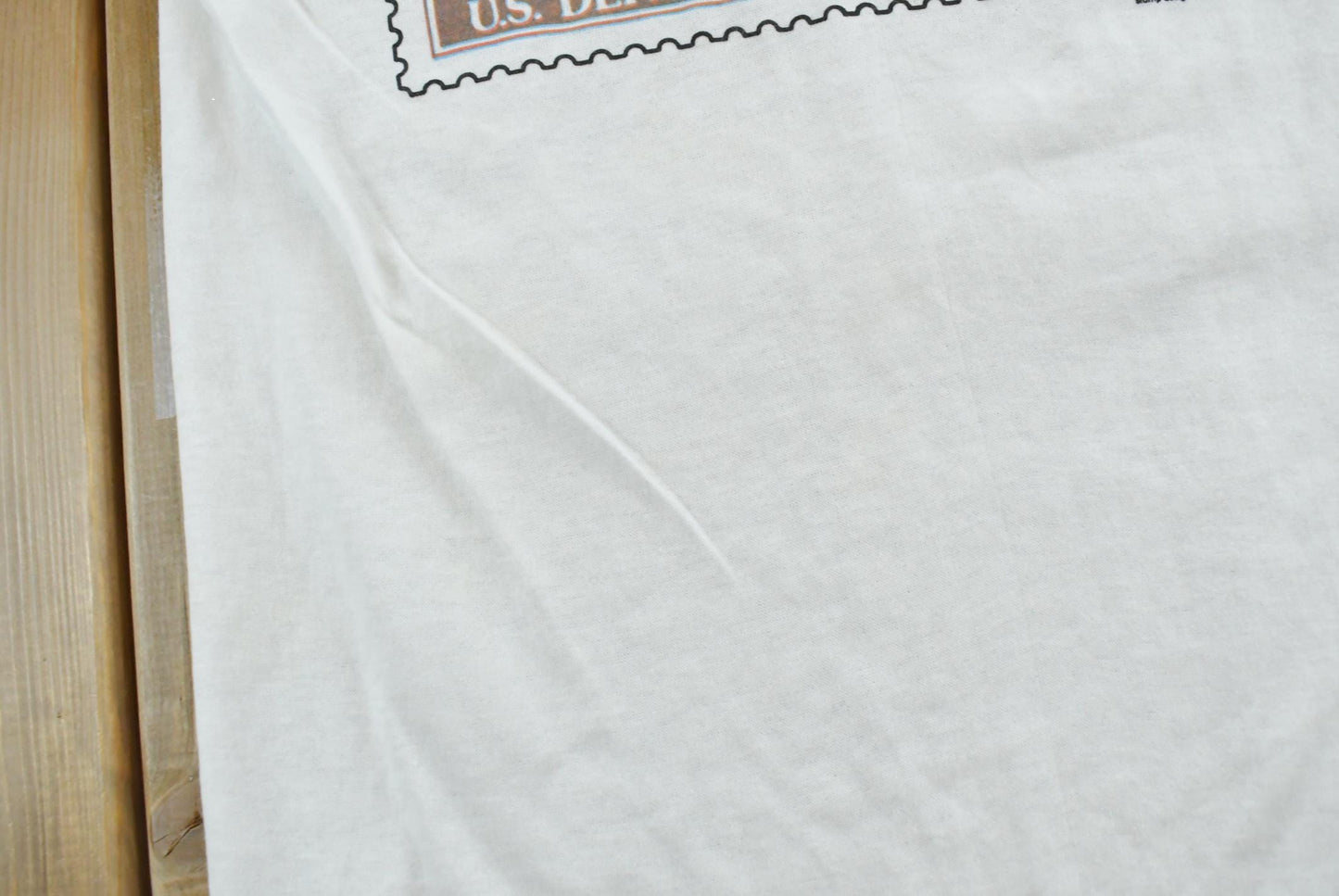 Vintage 1980s Migratory Bird Hunting Conservation Stamp Souvenir T-Shirt Men's XS
