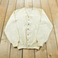 True Vintage 1970s Deadstock Fall River Knitting Mills Peruvian Alpaca Wool Knit Button Up Cardigan Sweater Men's S / 70s Streetwear