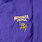 Vintage 1990s Minnesota Vikings NFL Logo 7 Pullover Jacket Men's M