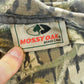 Vintage 1990s Mossy Oak Breakup Camo Long Sleeve T-Shirt Men's L