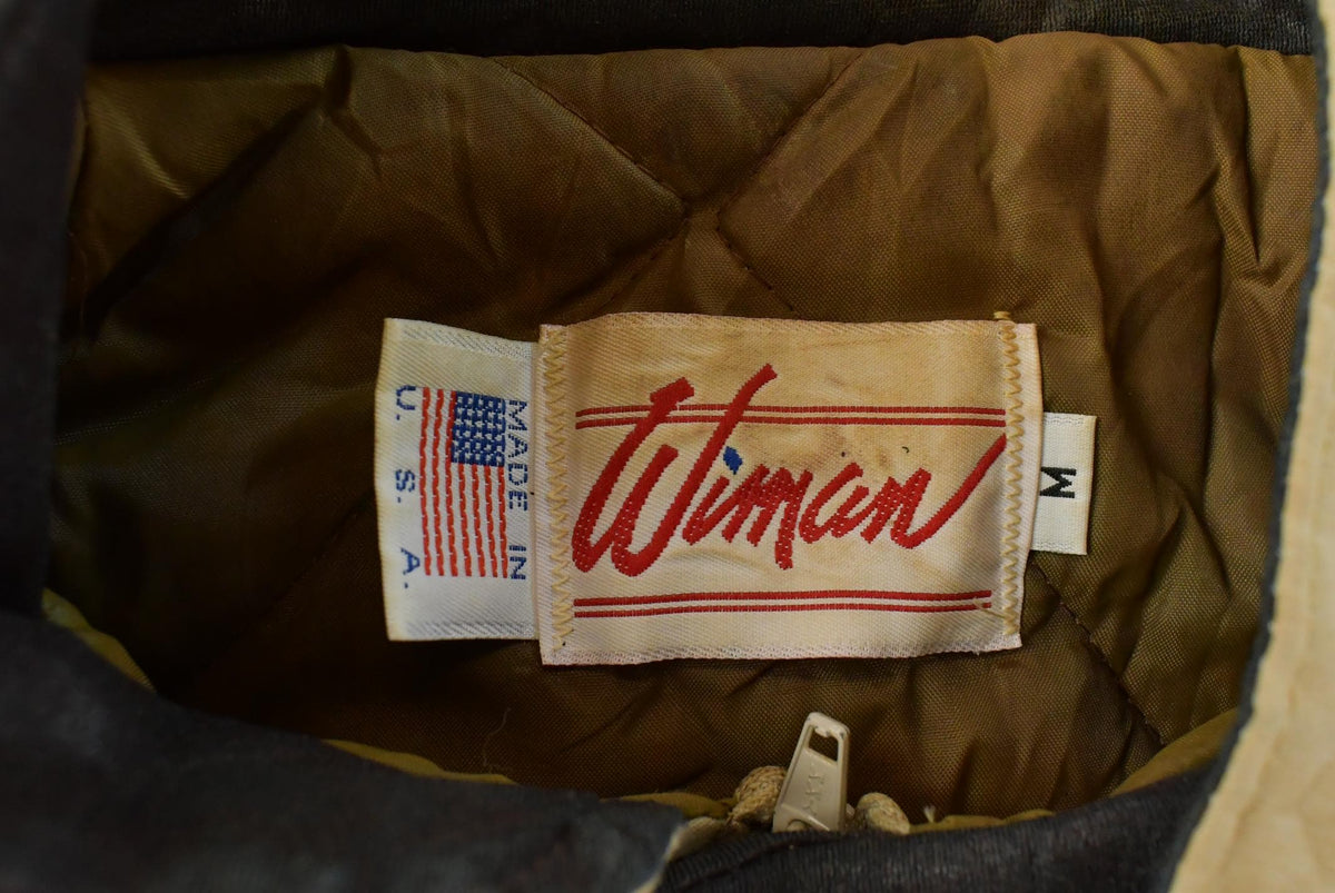 Vintage 1990s Wiman Lined Bomber Jacket Men's M