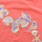 Vintage 90s Sea Shells Beach Graphic T-Shirt Men's L