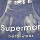 Vintage 1997 Superman Hero Wear Souvenir Warner Brothers T-Shirt Mens L