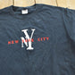 Vintage 2000s New York City Embroidered Graphic Souvenir Travel T-Shirt Mens L