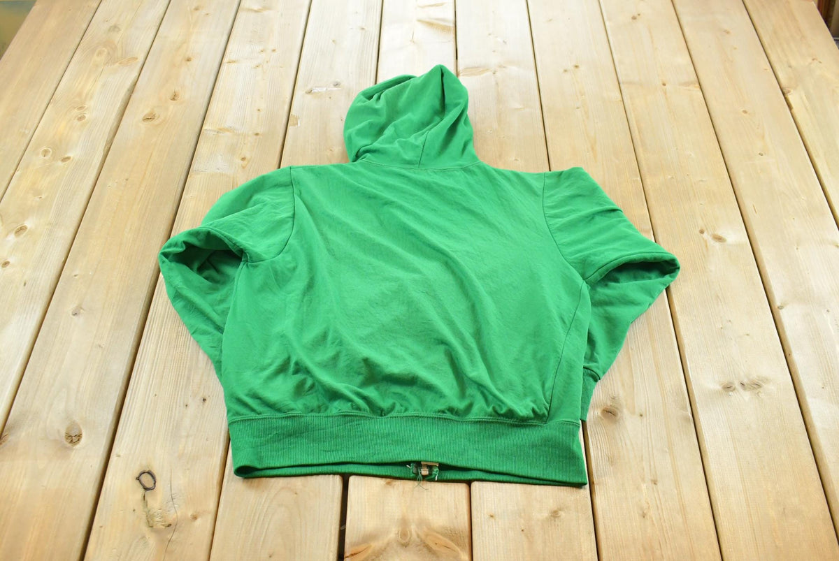 Vintage 1980s Pioneer Seeds Thermal Lined Hoodie Full Zip Sweatshirt Men's S / 80s Souvenir Promo / Streetwear