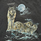 Vintage 1990s Wolf Graphic Print Crewneck Sweatshirt Mens 2XL
