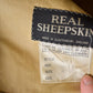 Vintage 1970s Sheepskin Shearling Leather Jacket