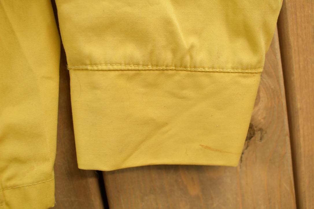 Vintage 1950s Blank Windbreaker Jacket Men's S