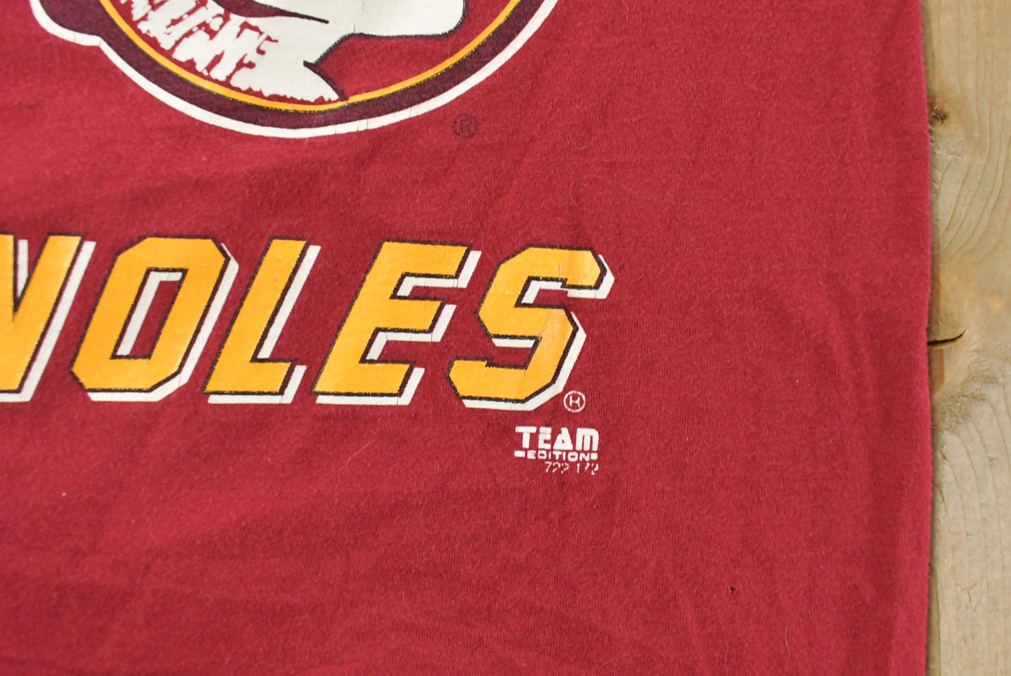Vintage 1990s Florida State Seminoles Collegiate Graphic T-Shirt Men's XL